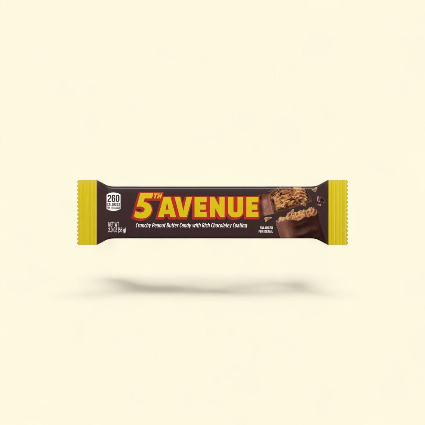 5th Avenue Crunchy Peanut Butter Candy, Bar 2 oz