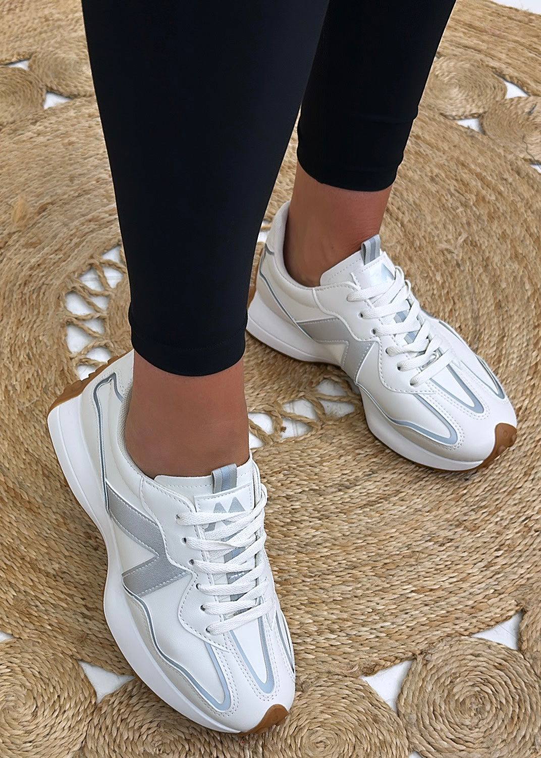 Trish Silver Side Trainers