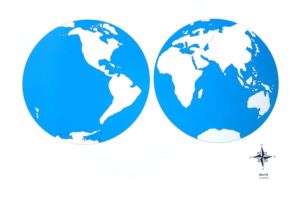 Unlabeled World Parts Control Map