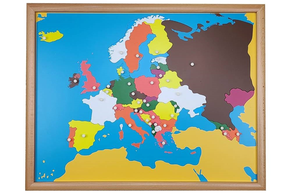 Puzzle Map of Europe