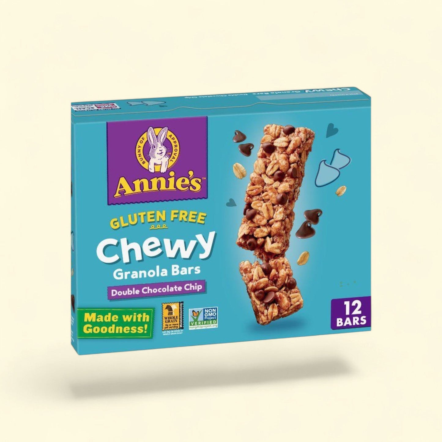 Annie's Organic Double Chocolate Chip Granola Bars, 11.7oz, 12 bars