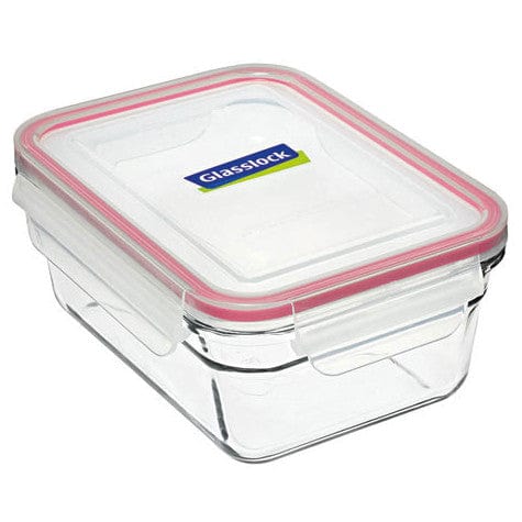 Glasslock Oven Safe Glass Food Container 970ml Rectangle | Freezer, Oven & Air Fryer Safe