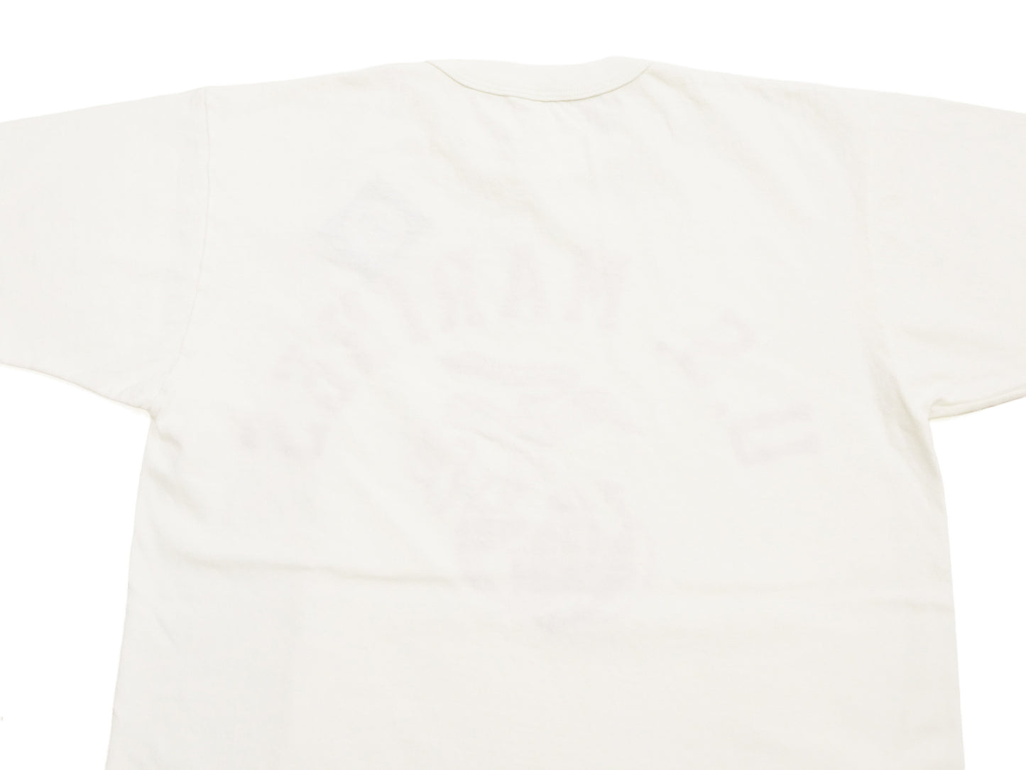 TOYS McCOY Men's Taxi Driver "U.S. Marines" Graphic Short Sleeve T-Shirt - Garment-Dyed Circular-Knit Tubular Tee - Made in Japan (TMC2624 011 Off-White)