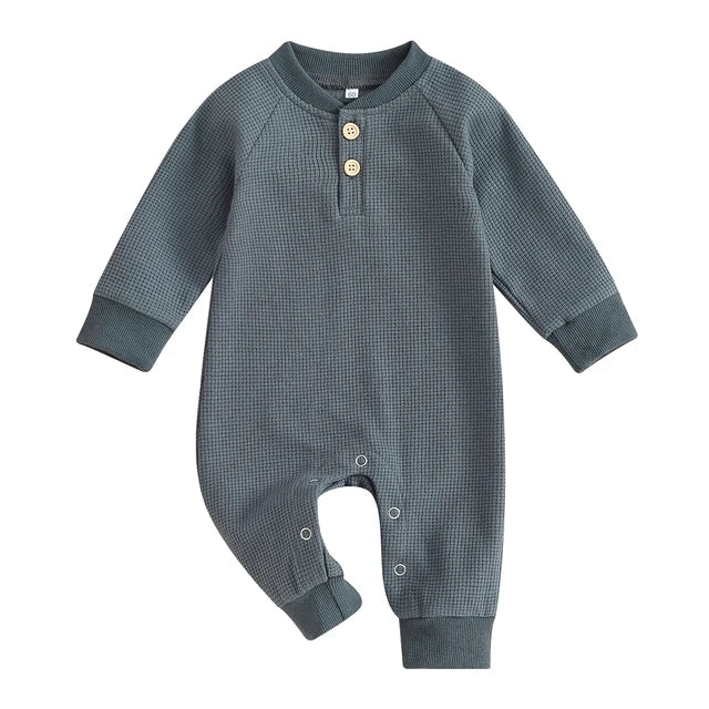 JAX Waffle Knit Jumpsuit