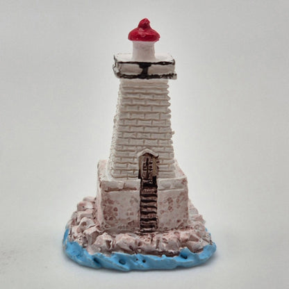 Miniature Lighthouse for Decor - 1/12 Scale Dollhouse Miniature