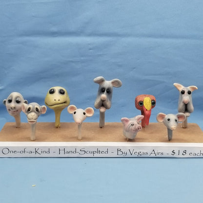 One-of-a-Kind Hand-Sculpted Figure Heads - By Vegas Airs