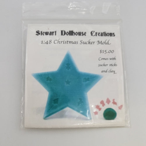 1/48 Scale Christmas Sucker Mold by Stewart Dollhouse Creations
