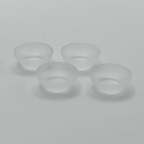 Plastic Bowls - Set of 4 - 1/24 Scale Dollhouse Miniature