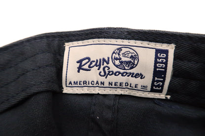 Reyn Spooner Cap THE MAUKA HAT Men's Classic Cotton Twill Hat with Embroidered Patch A000150221 502-A0001 Navy