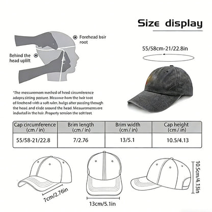 "I'd Rather Be Ghost Hunting" Embroidered Washed Baseball Cap – Retro Paranormal Hat