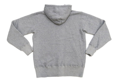 Studio D'artisan Plain Hoodie Men's Solid Zip-Up Hooded Sweatshirt 8087M Heather-Grey