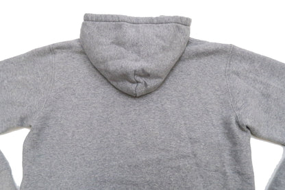 Studio D'artisan Plain Hoodie Men's Solid Zip-Up Hooded Sweatshirt 8087M Heather-Grey