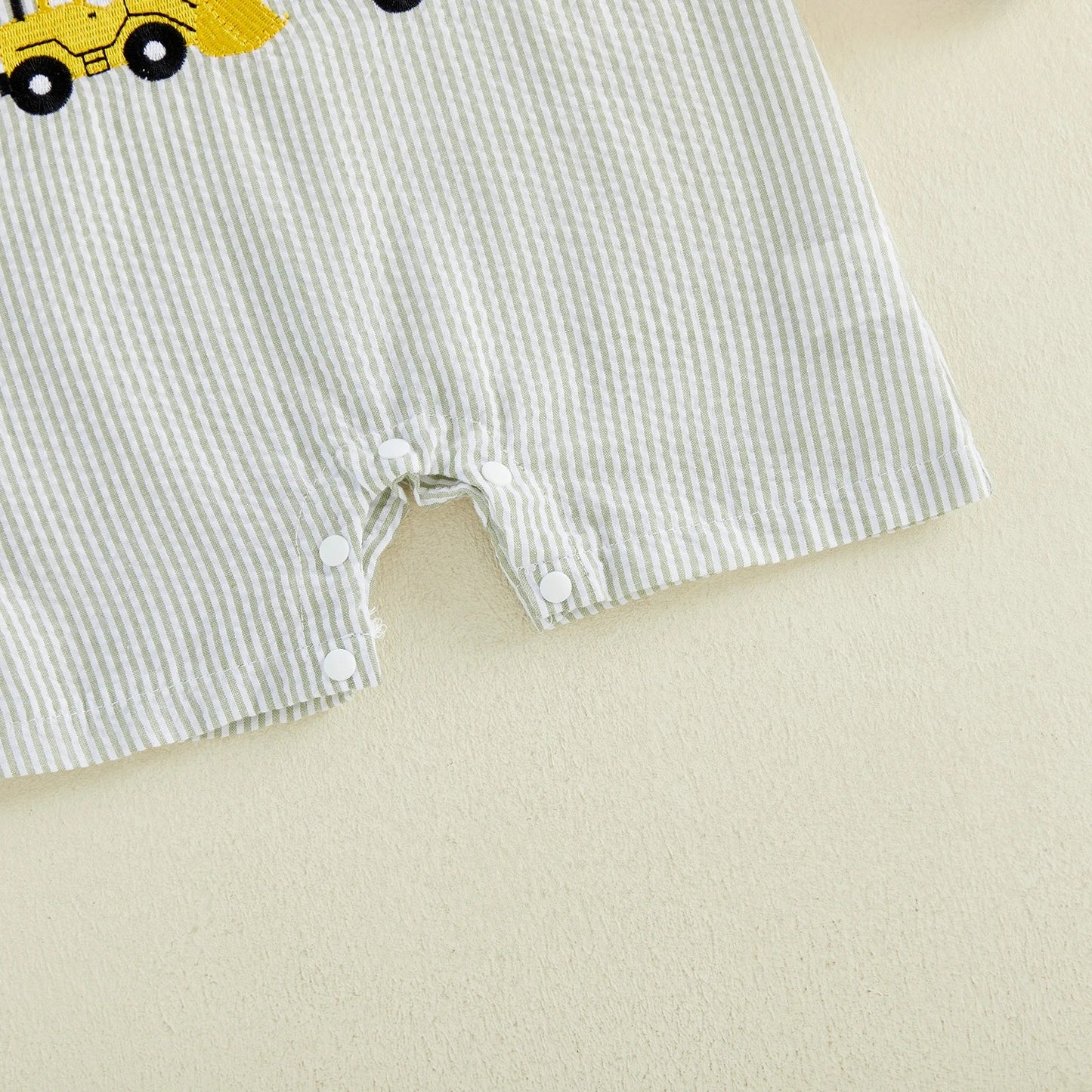CONSTRUCTION VEHICLES Romper
