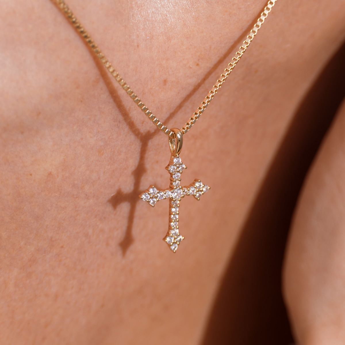 Vintage Cross Necklace