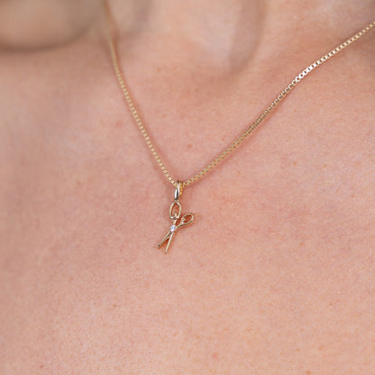 Scissors Charm