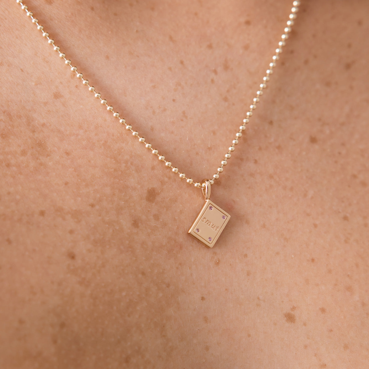 Naughty Book Necklace
