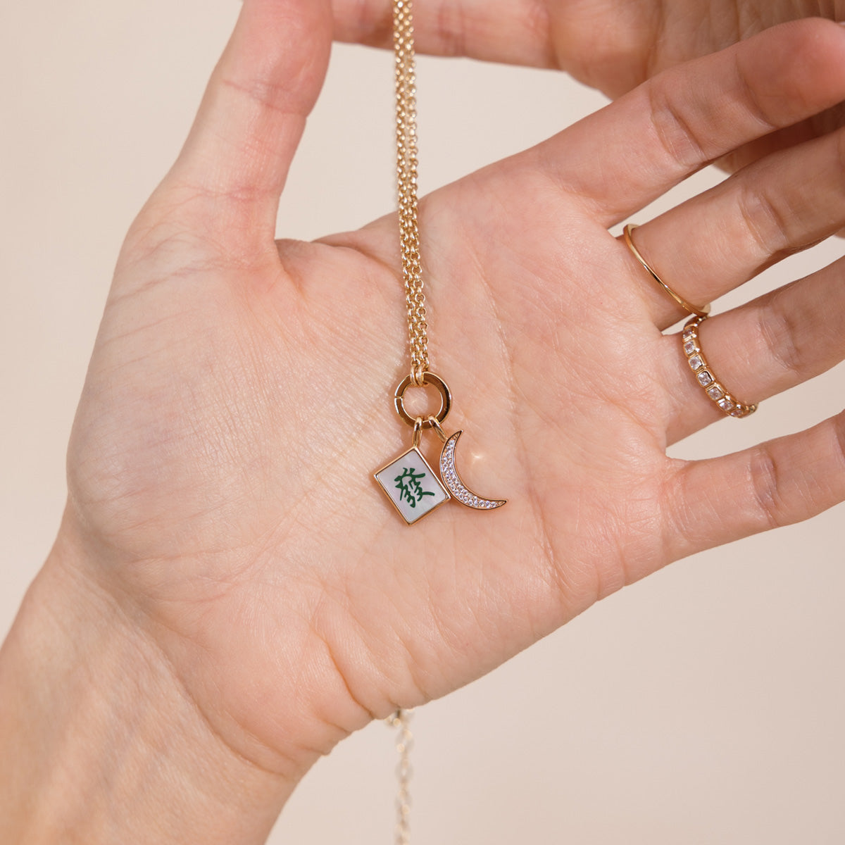Mahjong Tile Charm