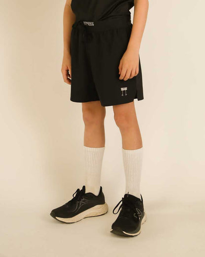 Boys' Black Running Shorts