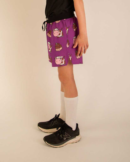 Boys' Choccy Cows Running Shorts