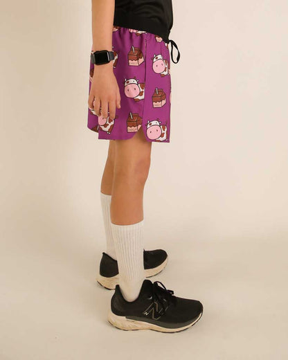 Boys' Choccy Cows Running Shorts