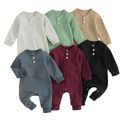 JAX Waffle Knit Jumpsuit