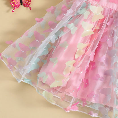 BUTTERFLY Puff Sleeve Dress