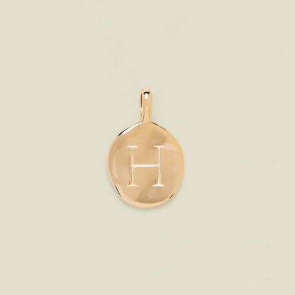 Engravable Heritage Circle Charm