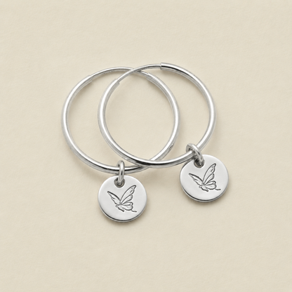 Evie Hoop Earrings
