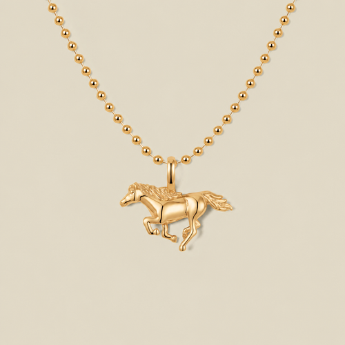 Fire Horse Necklace