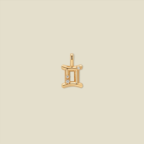 Gemini Zodiac Charm | Final Sale