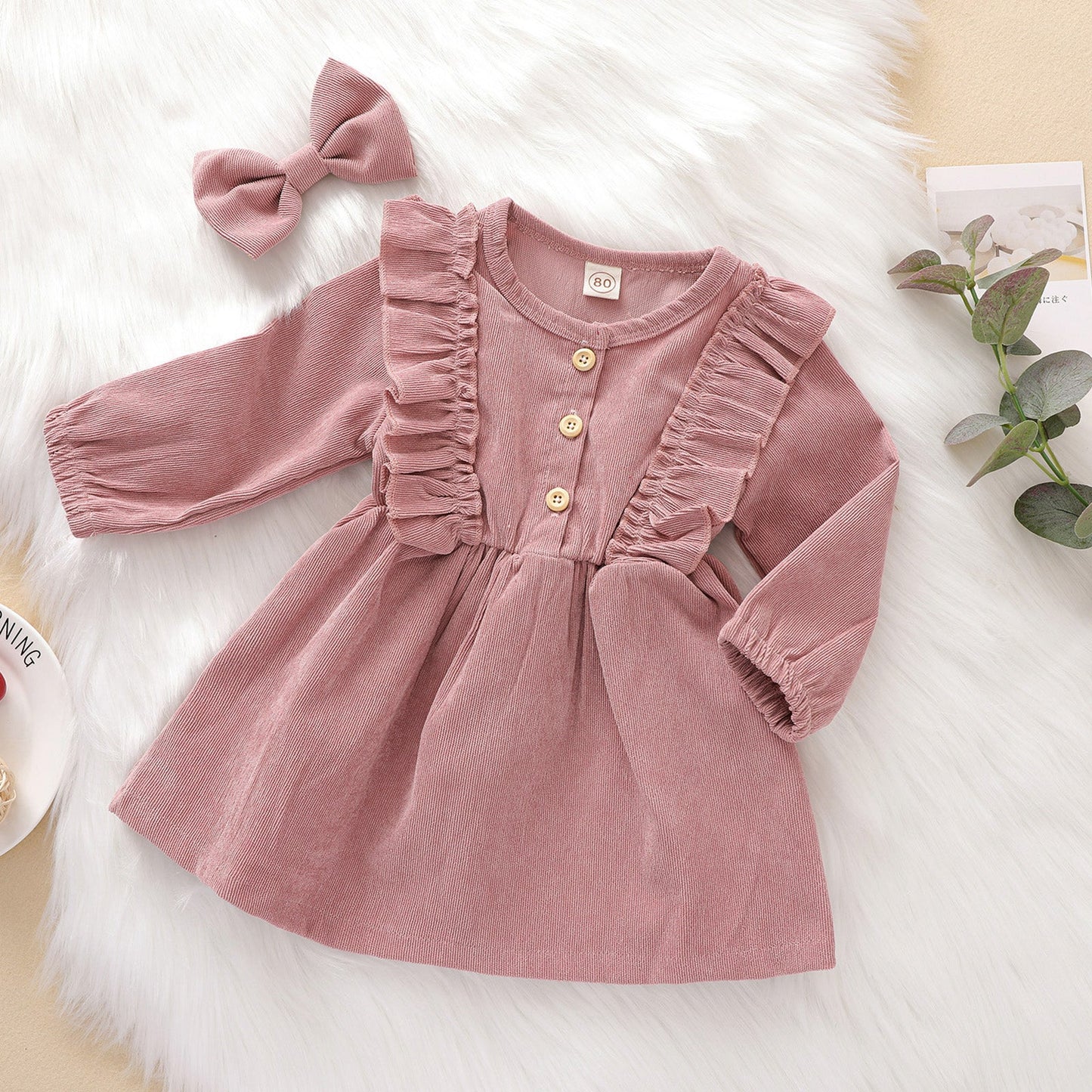 VALERIE Corduroy Dress