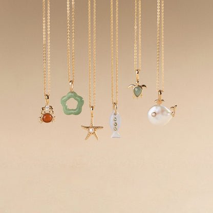 Turtle Charm Necklace