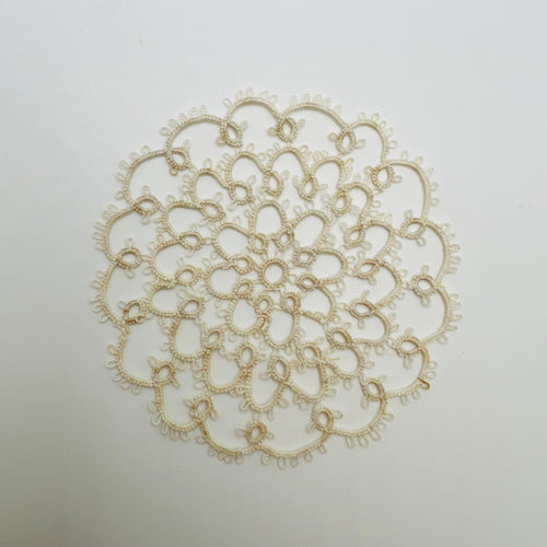 Tatting - Table Centerpiece - 1/12 Scale Dollhouse Miniature