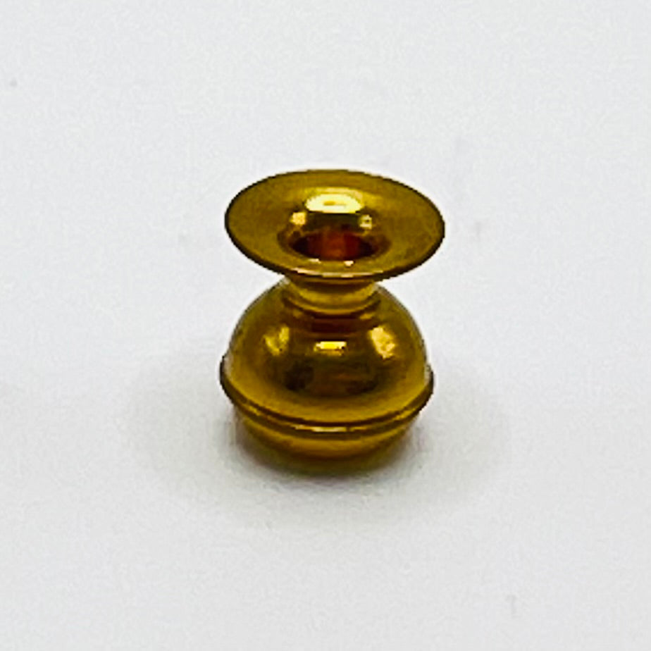 Brass Spittoon - 1/24 Scale Dollhouse Miniature