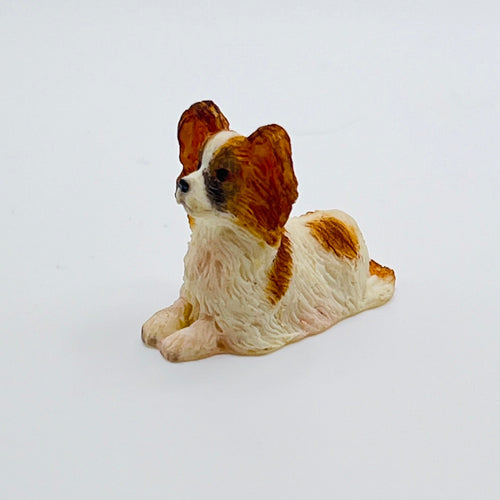 Papillon Dog - 1/12 Scale Dollhouse Miniature
