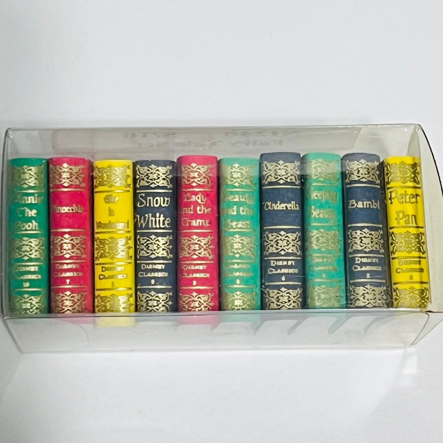 10 Books - Fairy Tale Set - 1/12 Scale Dollhouse Miniature