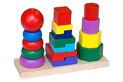 Small Geometric Stacker