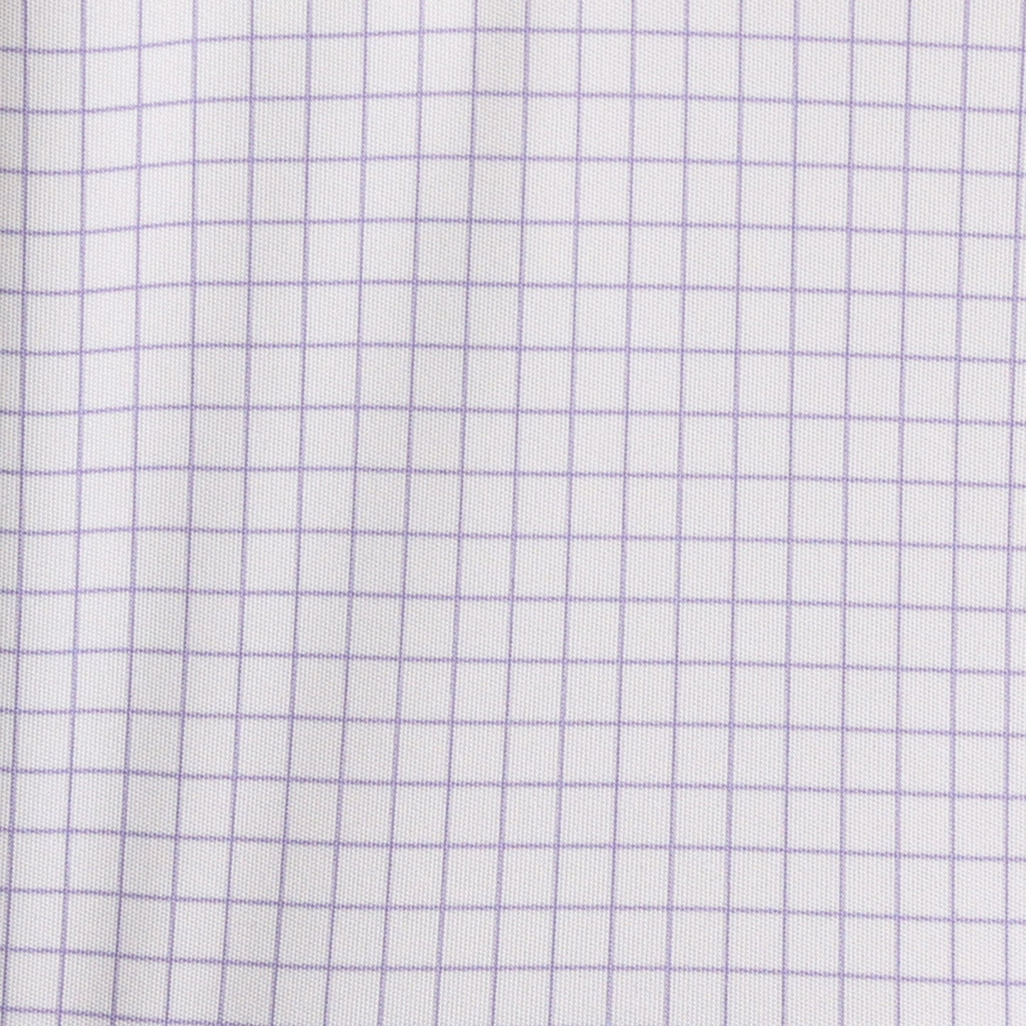 Semi-Spread Collar Polo Thin Lavender Check