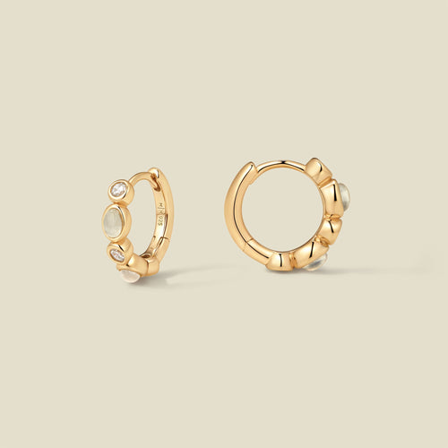 Aura Hoop Earrings