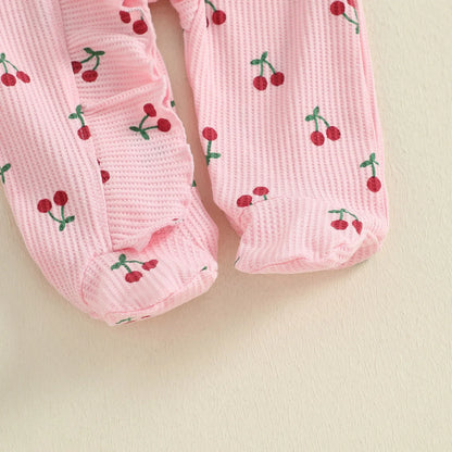CHERRIES Ruffle Jumpsuit