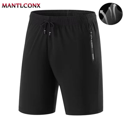 Shorts  Summer Men's Sport Shorts Cool Sportswear Running Shorts Casual Bottoms Gym Fitness Training Jogging Short Pants Men Black Gray