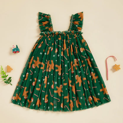 GINGERBREAD MAN Tulle Dress