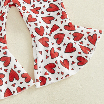 HEARTS Bellbottom Pull-up Jumpsuit