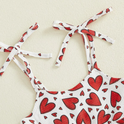 HEARTS Bellbottom Pull-up Jumpsuit