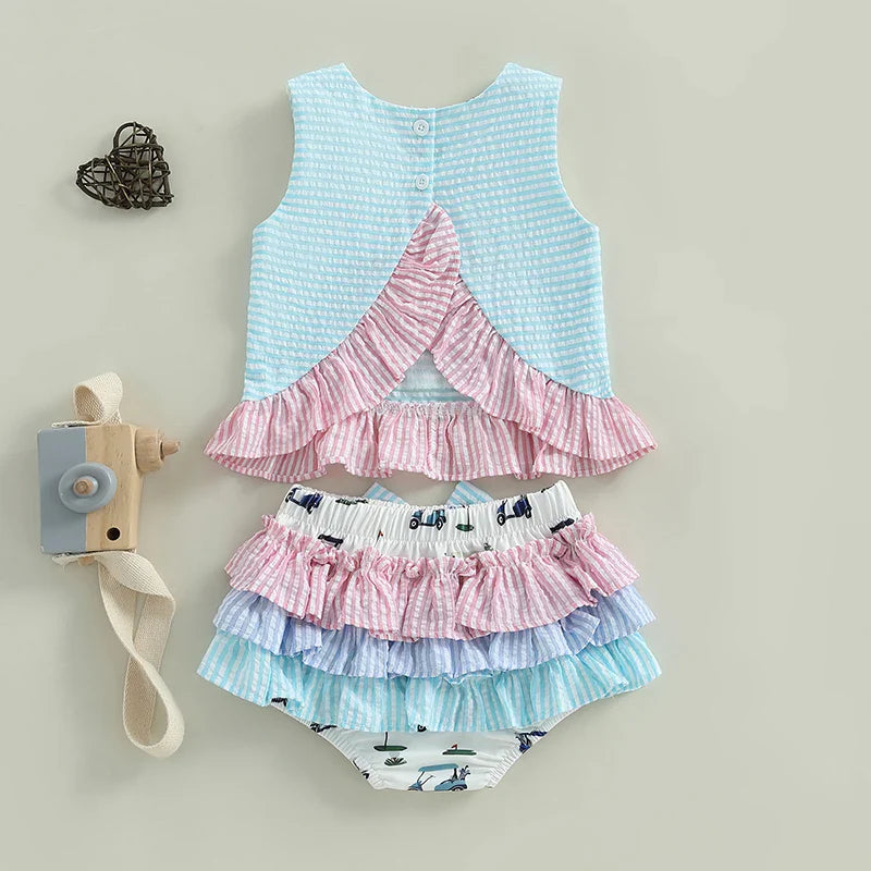 GOLF Ruffle Bowtie Outfit