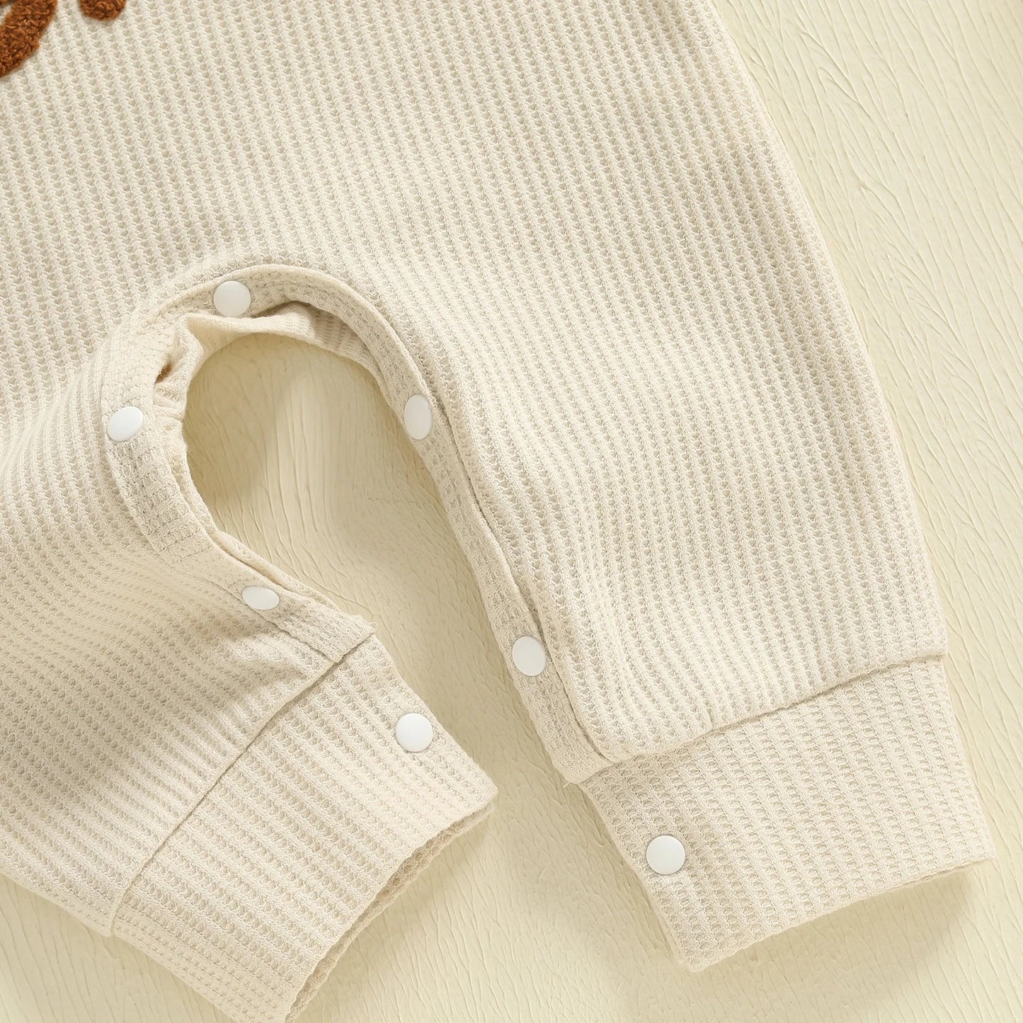 LITTLE BRO Waffle Knit Jumpsuit