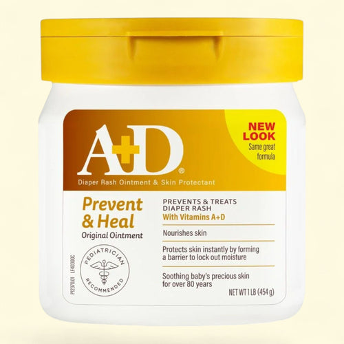 A+D Original Diaper Rash Ointment, 1lb Tub