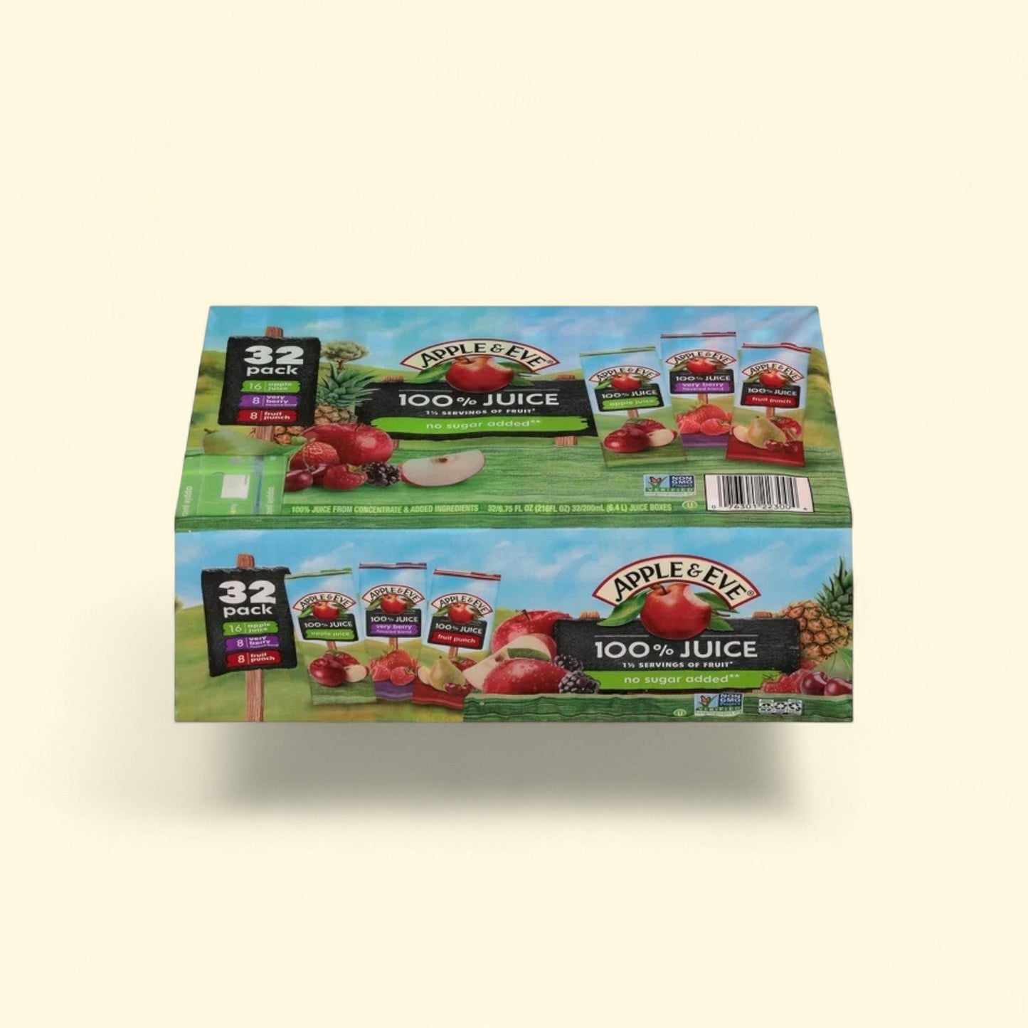 Apple & Eve 100% Juice Drink, Variety Pack, 32 Count, 6.75 Fl Oz