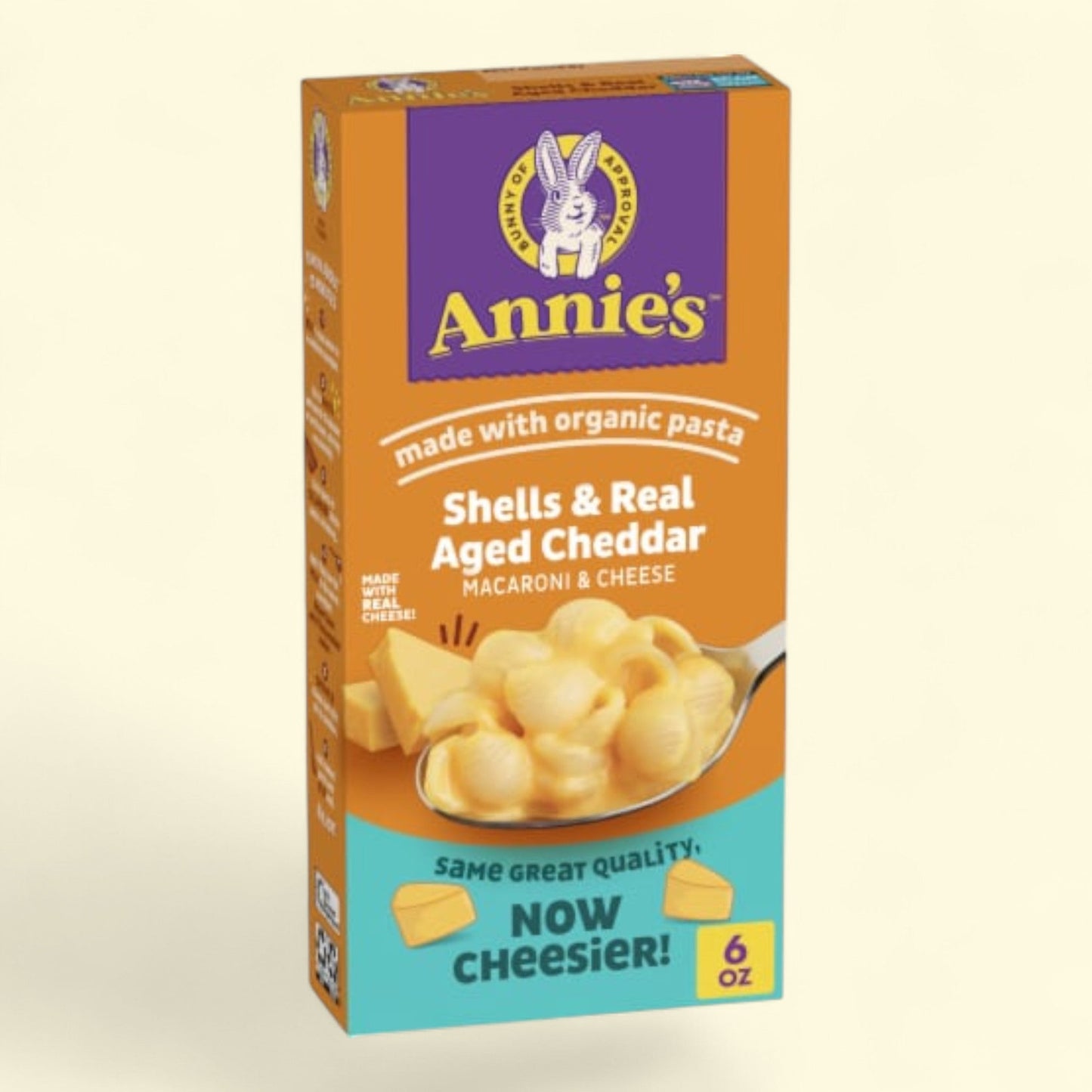 Annie's Shells and Real Aged Cheddar Mac and Cheese, 6 oz