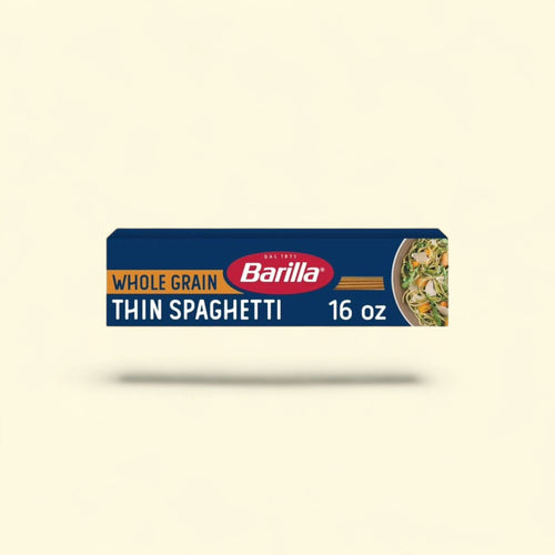 Barilla Classic Whole Grain Pasta, Thin Spaghetti Noodles, 16 oz